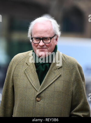 El ex jefe ejecutivo de Barclays John Varley llega en Southwark Crown Court, donde él y altos ejecutivos Roger Jenkins, Thomas y Richard Boath Kalaris son acusados de fraude. Foto de stock