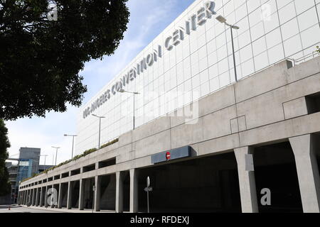 Centro De Convenciones De Los Angeles Situado En El Corazon De Los Angeles El Lacc Es El Principal Destino De Reuniones Convenciones Y Eventos Especiales Fotografia De Stock Alamy