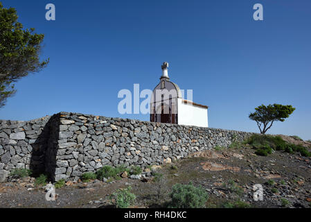 Capilla Ermita de San Isidro, en Alajero, La Gomera, Islas Canarias, España Foto de stock