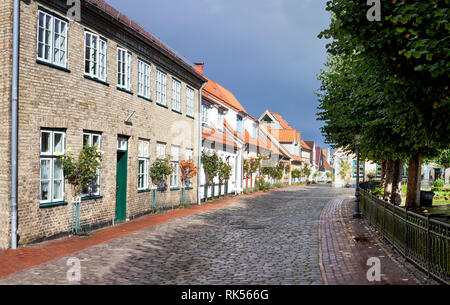 Barrio Pesquero Holm, Schleswig, Schleswig-Holstein, Alemania, Europa