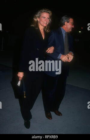 Candice Bergen and Louis Malle Circa 1980's Credit: Ralph  Dominguez/MediaPunch Stock Photo - Alamy