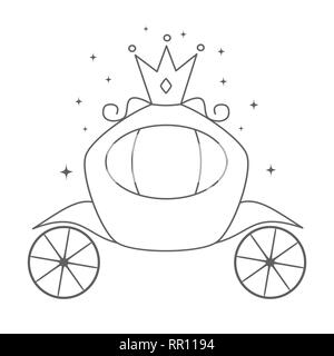 Princess cartoon cinderella Imágenes de stock en blanco y negro - Alamy