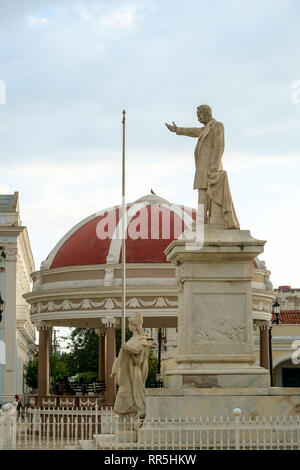 Estatua de José Martí, Cienfuegos Foto de stock