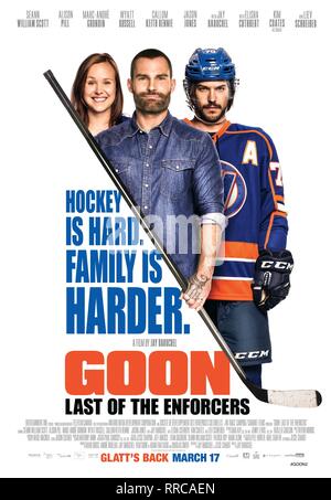 Jay Baruchel Alison Pill Goon 2011 Fotografia De Stock Alamy