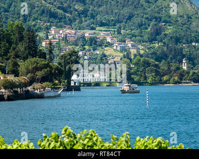 Italia, Lombardía, Bellagio, Lago de Como Foto de stock
