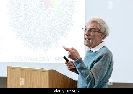 Richard Henderson, ganador del Premio Nobel de Química 2017 (imagen de 2019) Foto de stock
