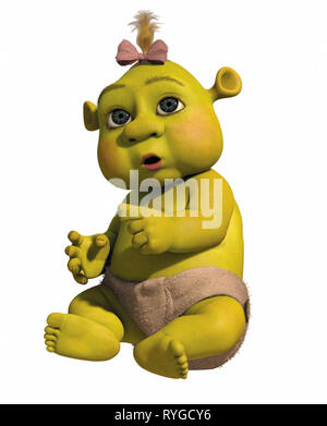 Bebe Ogro Shrek Tercero Shrek 3 07 Fotografia De Stock Alamy