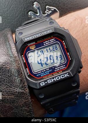 Casio G SHOCK M5610 solar at mico multi banda 6 reloj digital de