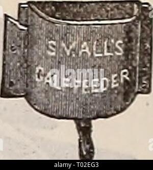 Dreer's garden calendario : 1898 . dreersgardencale1898henr Año: 1898 Alimentador de ternera. Foto de stock