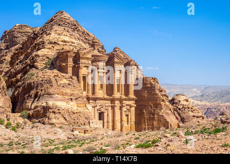 Ad Deir (el monasterio) en Petra, jodan