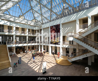 Copenhague. Dinamarca. Interior del Museo Nacional de Dinamarca alojamiento colecciones históricas y etnográficas, Ny Vestergade 10.