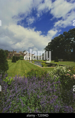 La reina madre's Garden, Walmer Castle, tratar, Kent, Inglaterra, Reino Unido. Foto de stock