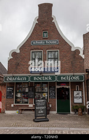 Casa Whiskey,bebidas,tienda,Holanda Zeeland Foto de stock