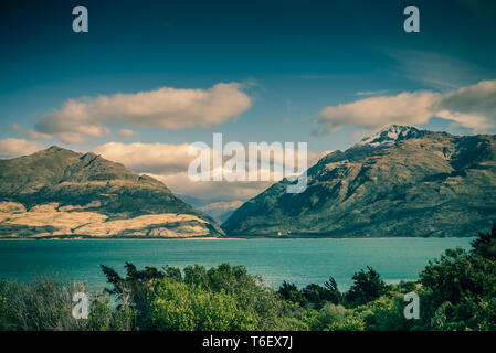 El Lago Wanaka, Isla del Sur, Nueva Zelanda El Lago Wanaka, Isla del Sur, Nueva Zelanda