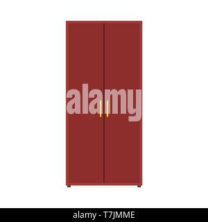 Armario ropero vector icono bandeja de muebles. Ropa interior del