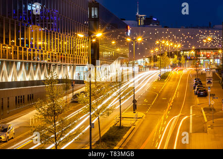 Alemania, Essen, Centro ciudad, Centro comercial, Segerothstrasse Limbecker Platz, Funke Mediengruppe, Foto de stock