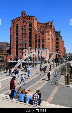 Museo Marítimo, Hafencity, Hamburgo, Alemania, Europa Foto de stock