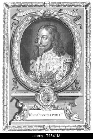Carlos I (19 de noviembre de 1600 - 30 de enero de 1649) era monarca de los Tres Reinos de Inglaterra, Escocia e Irlanda del 27 de marzo de 1625 hasta su ejecución en 1649. Charles era el segundo hijo de rey James VI de Escocia, pero después de su padre heredó el trono inglés en 1603, se mudó a Inglaterra, donde pasó el resto de su vida. Tras su sucesión, Charles tuvo un altercado con el Parlamento de Inglaterra, que trató de frenar su prerrogativa real.