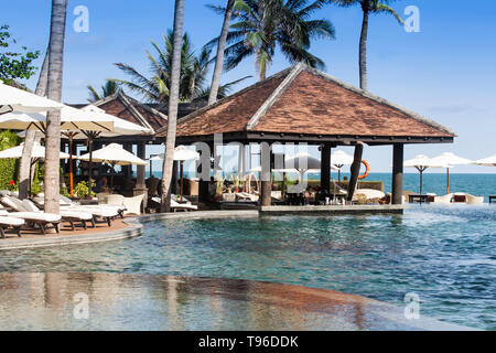 Piscina ,Anantara-Resort & Spa, Mui Ne, Vietnam,asia Foto de stock