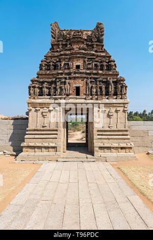 Templo Chandrashekara, Hampi, India Foto de stock
