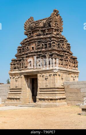 Templo Chandrashekara, Hampi, India Foto de stock
