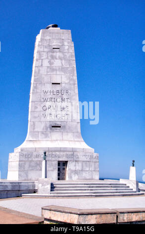 Los hermanos Wright National Memorial, Kill Devil Hills, NC (Kitty Hawk) Foto de stock