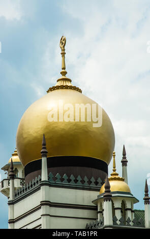 Singapur:16 Abr 2017 - La Mezquita Sultan un premier mezquita en Singapur Foto de stock