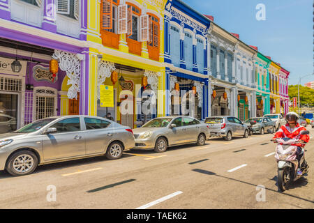 Una escena streetv en George Town Malasia Foto de stock