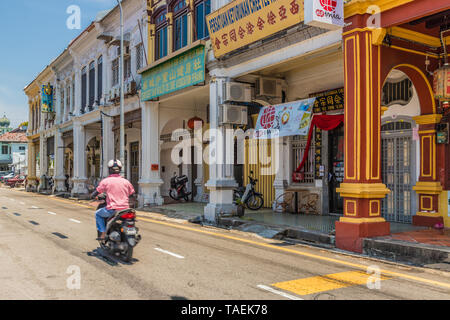 Una escena streetv en George Town Malasia Foto de stock