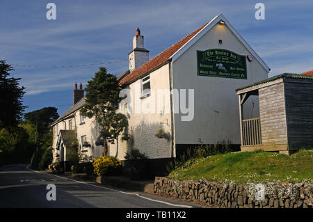 Los cazadores Inn, en Newton Tracey, Devon, Inglaterra Foto de stock