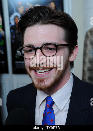 Actor Drake Bell, un miembro del reparto en la Motion Picture parody ...