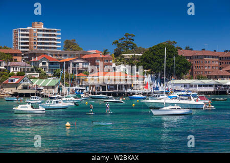 Australia, Nueva Gales del Sur, Nueva Gales del Sur, Sydney Manly, Manly Cove Foto de stock