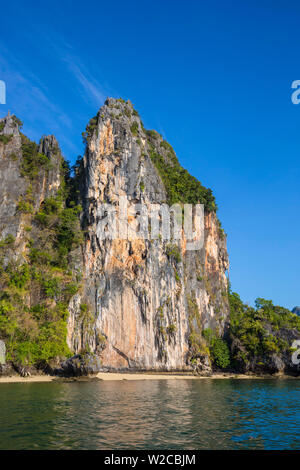 Península Railay, Phang Nga Bay, provincia de Krabi, Tailandia