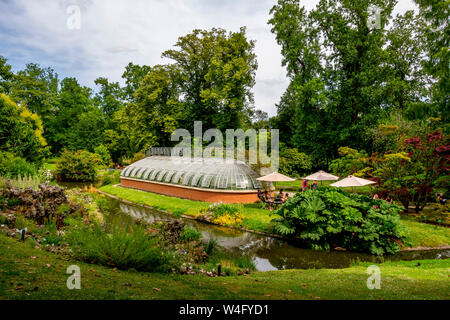 Jardín botánico de Nantes. Loire-Atlantique. Pays de la Loire. Francia Foto de stock