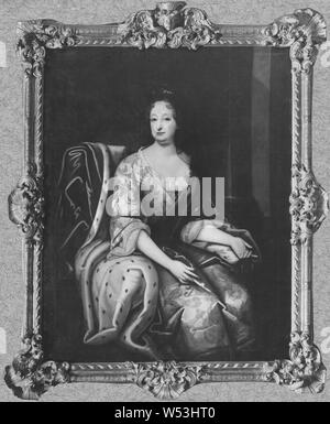 La Reina Sofía Charlotta, posiblemente Sofía Charlotta, 1668-1705, princesa del Palatinado, Duquesa de Braunschweig-Lüneburg, pintura, retrato, Sophia Charlotte de Hanover, óleo sobre lienzo, altura 146 cm (57,4 pulgadas) de ancho, y 117 cm (46 pulgadas)