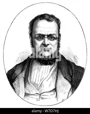 El Conde Camillo Benso di Cavour (1810-1861), político italiano. Artista: Desconocido Foto de stock