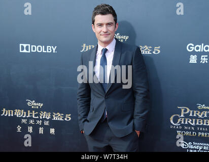 El actor inglés Orlando Bloom llega a la alfombra roja para El actor inglés Orlando Bloom llega a la alfombra roja para