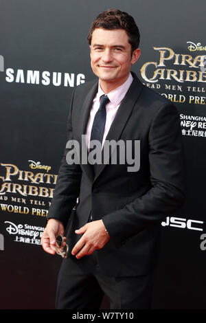 El actor inglés Orlando Bloom llega a la alfombra roja para El actor inglés Orlando Bloom llega a la alfombra roja para
