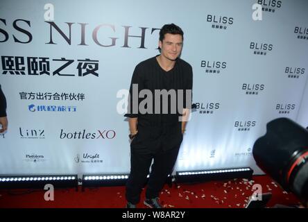 El actor inglés Orlando Bloom llega a la alfombra roja para El actor inglés Orlando Bloom llega a la alfombra roja para