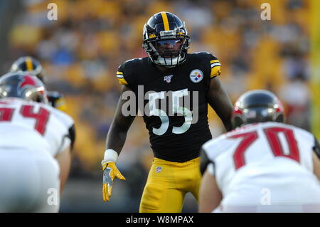 Pittsburgh, PA, USA. 1st Dec, 2019. Devin Bush #55 during the Pittsburgh  Steelers vs Cleveland Browns at Heinz Field in Pittsburgh, PA. Jason  Pohuski/CSM/Alamy Live News Stock Photo - Alamy