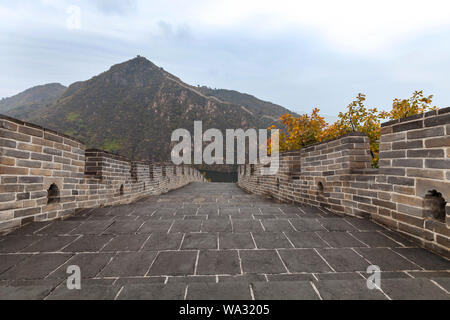 La ciudad de Huairou Beijing huanghua gran pared de agua Foto de stock