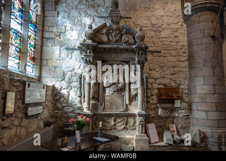 Interior de la Catedral de San Machar, Old Aberdeen, Aberdeen, Escocia, Reino Unido