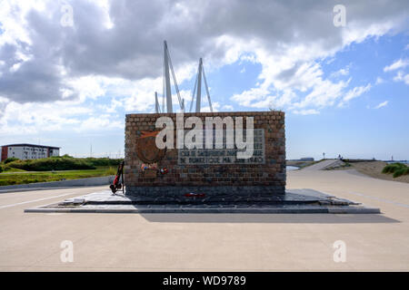 Monumento a la batalla de Dunkerque Foto de stock
