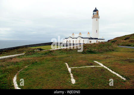 Mull of Galloway Lighthouse, Dumfries y Galloway, Escocia, Reino Unido Foto de stock