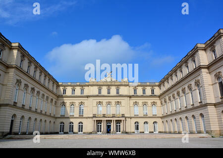 Nuevo palacio Neues Schloss, Herrenchiemsee, Alemania, Europa Foto de stock