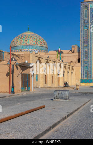 La mezquita de Jame, Yazd, provincia de Yazd, Irán Foto de stock