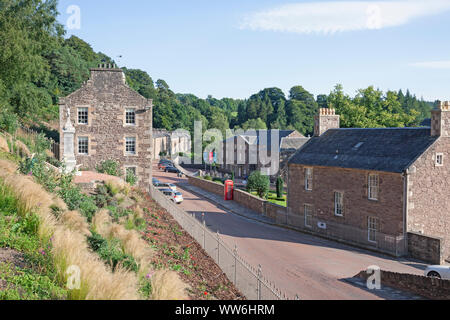 Reino Unido, Escocia, Lanarkshire, New Lanark Foto de stock