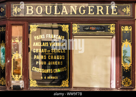 París, antigua tienda, pan y pastelería, hermosos edificios