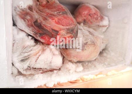 https://l450v.alamy.com/450ves/wxxcym/carne-fresca-congelada-en-el-armario-de-refrigeracion-wxxcym.jpg