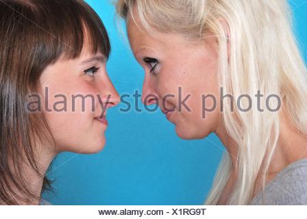 La complicidad entre madre e hija.